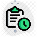 Clipboard Time  Icon