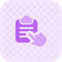 Clipboard Touch Touch Clipboard Icon