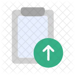 Clipboard Upload  Icon