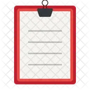Clipboard List Paper Icon