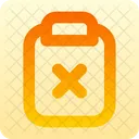 Clipboard-xmark  Icon