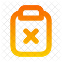 Clipboard-xmark  Icon