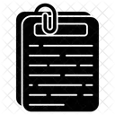 Clipped Document  Icône