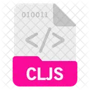 Cljs File Format Icon