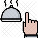 Hand Click Cloche Icon