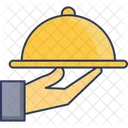 Cloche Dish Tray Icon