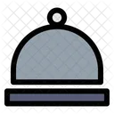 Cloche Dinner Meal Icon