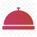 Cloche Hot Food Dish Icon