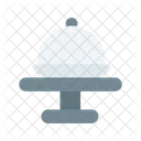 Cloche Cuisine Serving Plate Icon