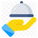 Cloche Food Service Platter Icon