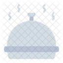 Cloche Food Tray Buffet Icon