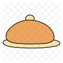 Cloche Food Service Platter Icon
