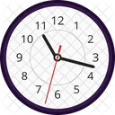 Clock Happy New Icon