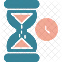 Clock Hourglass Time Icon