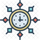 Clock Hour Minutes Icon