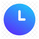 Clock Time And Date Circular Clock Icon