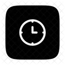 Clock Time And Date Circular Clock Icon