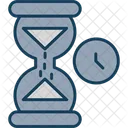 Clock Hourglass Time Icon