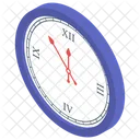 Christmas Clock Christmas Countdown Timepiece Icon