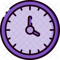 Clock Icon Of Colored Outline Style Available In Svg Png Eps Ai Icon Fonts