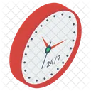 Clock Timepiece Timekeeping Device Icon