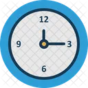 Clock Round Clock Time Icon