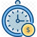Clock Processing Schedule Icon