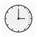 Clock Three Icon