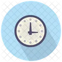 Round Clock Clock Time Icon