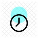 Time Clock Browser Icon