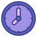 Time Clock Office Icon