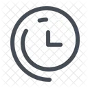 Clock Time Daylight Icon