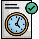 Clock Duration Testing Icon