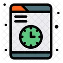 Clock Schedule Speed Icon