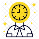Clock Time Working Hours Icon