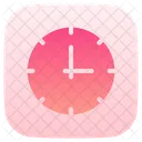 Clock Time And Date Hour Icon
