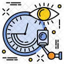 Clock Camera Security Icon
