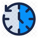 Internet Security Time Icon