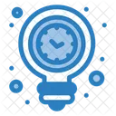 Clock Energy Idea Icon