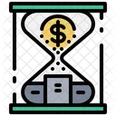 Clock Startup Investment Icon
