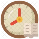 Clock Time Reading Icon