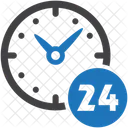 Clock Time 24 Icon