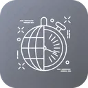 Clock International Globe Icon