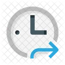 Clock Time Business Icon