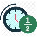 Clock Half Hour Icon