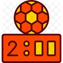 Clock Football Soccer Icon