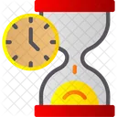 Clock Hourglass Sand Icon