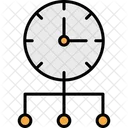 Clock Time Management Management Icon