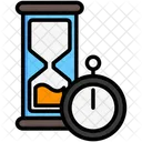 Clock Hourglass Deadline Icon