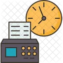 Clock Working Hours Icon
